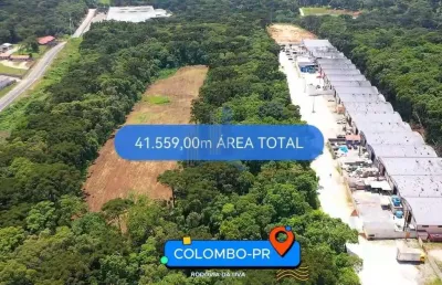 Terreno à venda na Rodovia da Uva, KM 4, Parque do Embu, Colombo