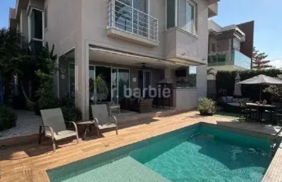 Casa em condomínio fechado com 4 quartos à venda na estrada municipal bela vista, 2550, alphaville, santana de parnaíba por r$ 3.980.000