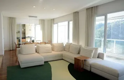 Apartamento com 4 quartos à venda na avenida marcos penteado de ulhôa rodrigues, 1437, tamboré, santana de parnaíba por r$ 3.200.000