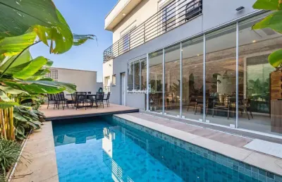 Casa em condomínio fechado com 4 quartos à venda na avenida honório alvares penteado, 1100, tamboré, santana de parnaíba por r$ 6.900.000