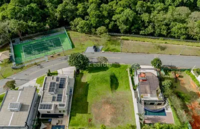 Terreno em condomínio fechado à venda na alameda américa, 1100, tamboré, santana de parnaíba por r$ 1.490.000