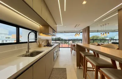 Lindíssimo apartamento totalmente mobiliado, no saguaçú