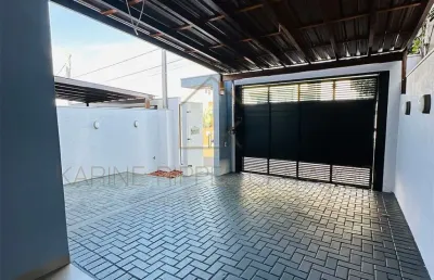 Sobrado semi mobiliado para locação, jardim pancera, toledo - pr