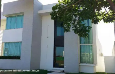 Casa em condomínio para venda em parnamirim, pium, 5 dormitórios, 4 suítes, 7 banheiros, 4 vagas