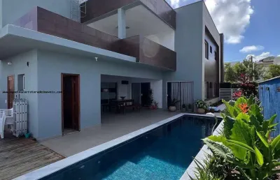 Casa em condomínio para venda em parnamirim, pium, 5 dormitórios, 4 suítes, 5 banheiros, 4 vagas