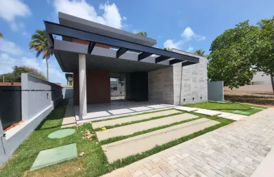 Casa em condomínio para venda em parnamirim, pium (distrito litoral), 3 dormitórios, 3 suítes, 4 banheiros, 4 vagas