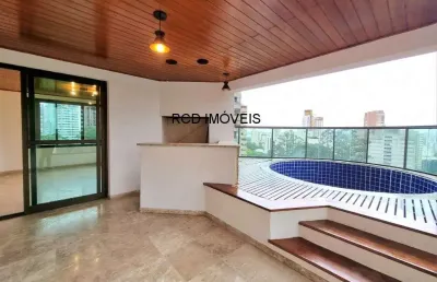 Apartamento (penthouse) 236 m² com 4 suítes, 4 vagas, depósito - na vila suzana