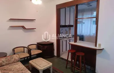 Apartamento com 1 dormitório - venda por r$ 465.000,00 ou aluguel por r$ 3.560,00/mês - gonzaga - santos/sp