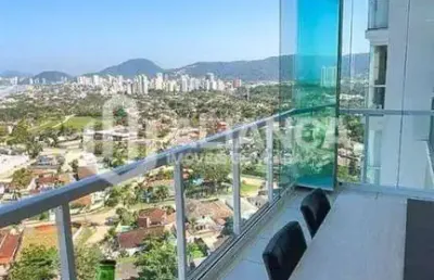 Apartamento com 3 dormitórios à venda, 96 m² por r$ 1.250.000,00 - jardim enseada - guarujá/sp