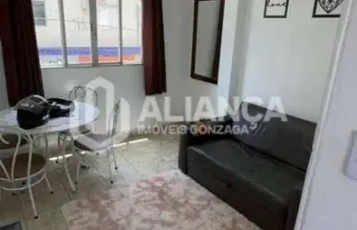 Apartamento com 1 dormitório à venda por r$ 235.000,00 - centro - são vicente/sp