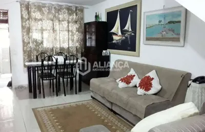 Casa com 2 dormitórios à venda, 120 m² por r$ 318.000,00 - vila são jorge - santos/sp