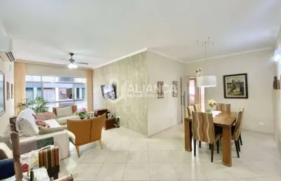 Apartamento com 3 dormitórios à venda, 126 m² por r$ 790.000,00 - embaré - santos/sp