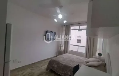 Apartamento 1 quarto para alugar, 35 m² por r$ 2.500/mês - gonzaga - santos/sp