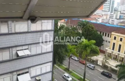 R - apartamento a venda no gonzaga, 172m² com 3 quartos