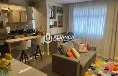 Apartamento à venda em são vicente com 1 dormitório