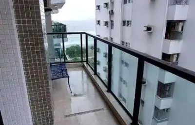 Apartamento com 3 quartos para alugar na Avenida Bartolomeu de Gusmão, Boqueirão, Santos