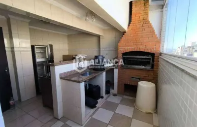 Apartamento com 3 quartos para alugar na Avenida Bartolomeu de Gusmão, Ponta da Praia, Santos