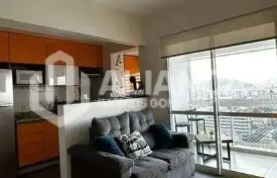 Apartamento com 1 quarto para alugar na Avenida Conselheiro Nébias, Boqueirão, Santos