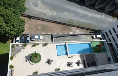 Parque iguatemi - vendo apartamento 2/4 suite com varanda
