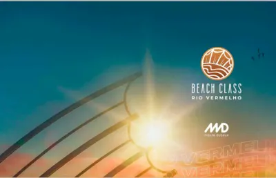 Beach class rio vermelho - apartamento 1/4 suíte e vaga rotativa