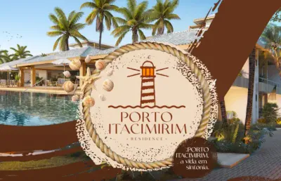 Porto itacimirim residence - apartamento 2 suites e 2 vagas