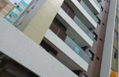Apartamento 1 quarto suíte e sala com varandão nascente total