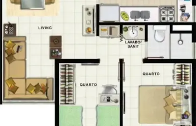 Apartamento com 2 quartos à venda na Rua Ipupiara, 1, Jardim das Margaridas, Salvador