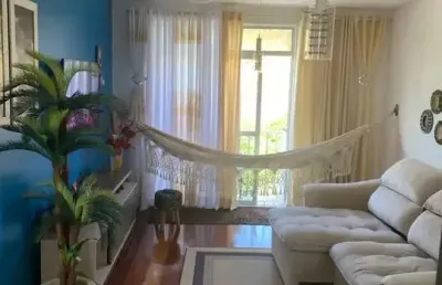 Apartamento 3/4 suíte + dependência costa azul amplo e reformado