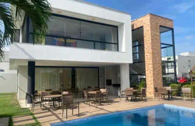 Casa em condomínio fechado com 4 quartos à venda na Rua Praia de Pitimbu, 778, Vilas do Atlantico, Lauro de Freitas