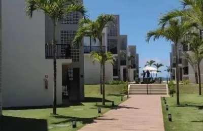 Village novo 3/4 sendo 2 suites itacimirim pé na areia