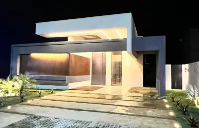 Casa em condomínio fechado com 3 quartos à venda na Rua Sucupira, 1, Alphaville Litoral Norte I I I, Camaçari
