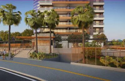 Olhar caminho das árvores, 3 suítes e 1 lavabo, 130m²