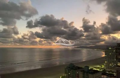 Apartamento com 3 dormitórios à venda, 182 m² por r$ 2.500.000,00 - canto do forte - praia grande/sp