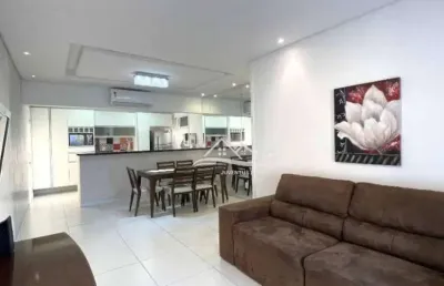 Apartamento com 3 dormitórios à venda, 96 m² por r$ 700.000,00 - jardim las palmas - guarujá/sp