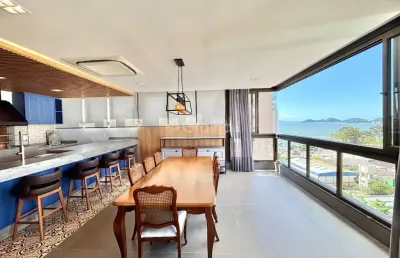 Apartamento duplex finamente decorado – 3 suítes com vista para o mar – agronômica