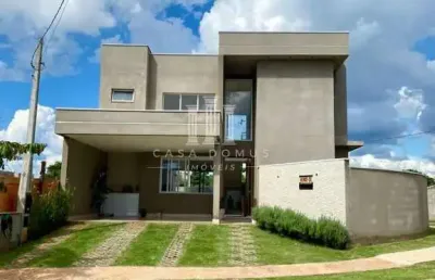 Sobrado em condomínio para venda em paulínia, vila monte alegre, 3 dormitórios, 3 suítes, 4 banheiros, 4 vagas