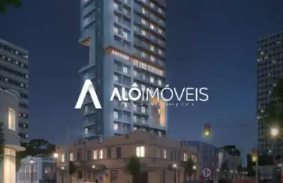 Apartamento com 1 quarto à venda na rua treze de maio, 390, centro, curitiba por r$ 324.000