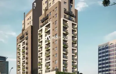 Apartamento com 1 quarto à venda na avenida república argentina, 1793, água verde, curitiba por r$ 460.300