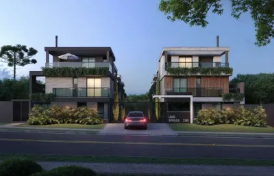 Casa com 3 quartos à venda na rua eduardo sprada, 3390, campo comprido, curitiba por r$ 1.292.199