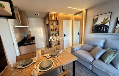Apartamento com 1 quarto à venda na avenida visconde de guarapuava, 3070, centro, curitiba por r$ 645.000