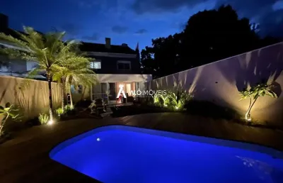 Casa com 3 quartos à venda na rua harry delmonte janz, 228, mossunguê, curitiba por r$ 1.380.000