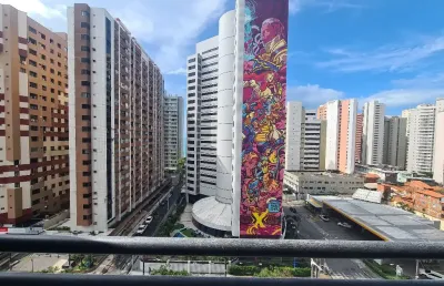 Apartamento 1 quarto no edifício san martin – avenida abolição, fortaleza