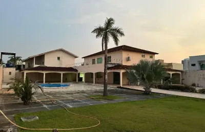 Excelente casa no cond. ponta negra 1 - 4 suítes, 2 lotes, piscina - whatsapp 929 8144-1596 jadson albuquerque