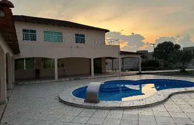 Excelente casa no cond. ponta negra 1 - 4 suítes,1.200m2, piscina, escritorio - whatsapp 92981441596