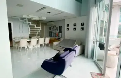 Belissima cobertura no cond. ilha bella - 4 suítes, 306m2, mobiliado - whatsapp 929 8144-1596