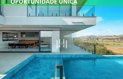 Luxuosa casa no condomínio serra das estrelas - atibaia sp