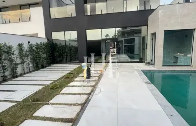 Casa em condomínio fechado com 5 quartos para alugar na Avenida Aldemir Martins, Recreio dos Bandeirantes, Rio de Janeiro