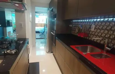 Apartamento para locação em balneário camboriú, ariribá, 2 dormitórios, 1 suíte, 2 banheiros, 2 vagas