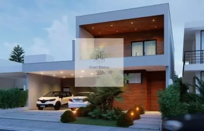 Casa de condomínio com 3 quartos, 296m², à venda em sorocaba, condomínio le france