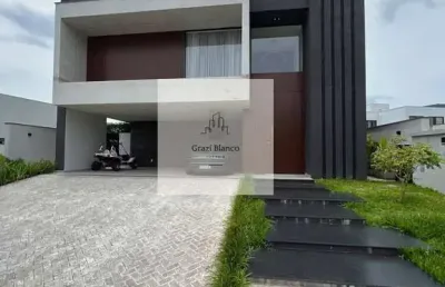 Casa mobiliada com 3 quartos, 368m², à venda em votorantim, condomínio alphaville nova esplanada